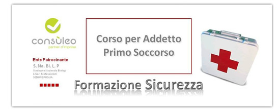 Corso per Addetto Primo Soccorso